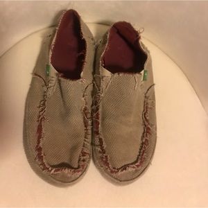 Sanuk slip ons